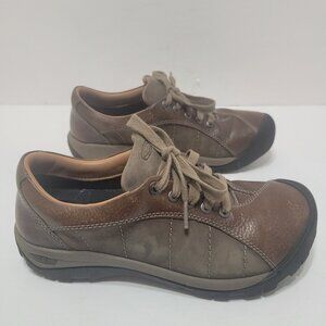 KEEN Presidio Cascade Brown/Shitake Hiking Shoes - Womens 9 (39.5 EUR)